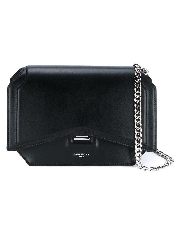 Givenchy Mini 'bow-cut' Crossbody Bag, Women's, Black, Calf Leather
