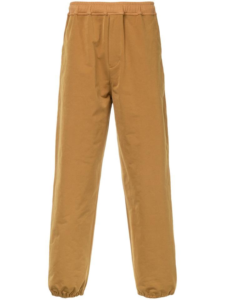 Sasquatchfabrix. Casual Fitted Trousers - Yellow & Orange