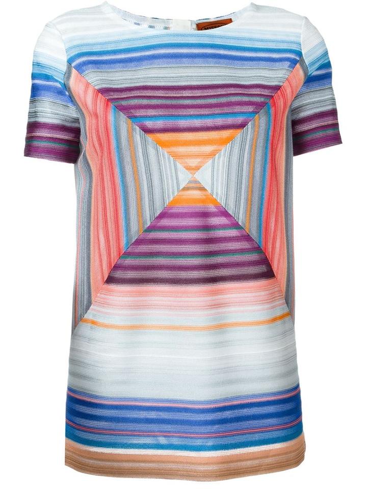 Missoni Geometric Print Knit Top