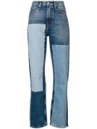 Ck Jeans Patchwork Jeans - Blue