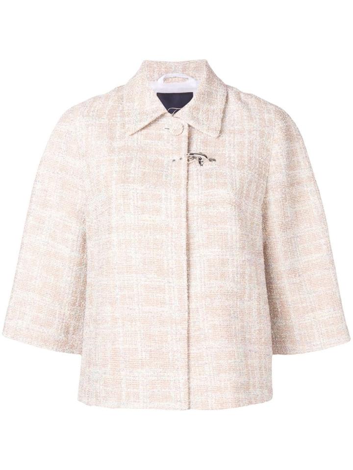 Fay Oversized Jacket - Neutrals