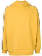 Monkey Time Loose Hooded Sweater - Yellow & Orange
