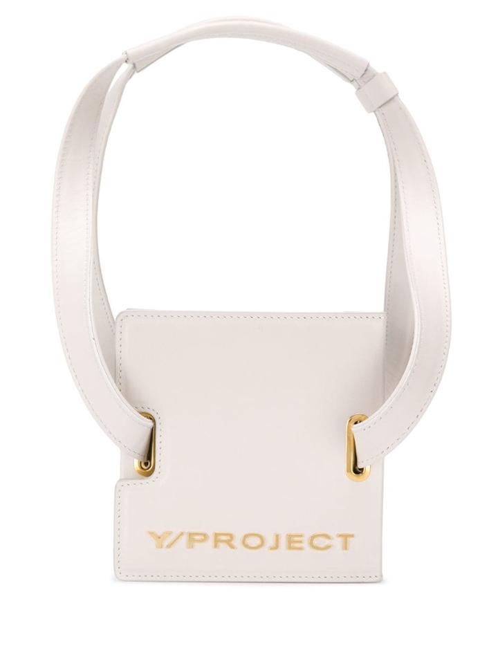 Y/project Mini Accordion Style Bag - Neutrals