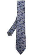 Canali Floral Print Tie - Nude & Neutrals