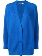 Sport Max Code Buttoned Cardigan - Blue