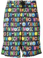 Moschino - Logo Swim Shorts - Men - Polyester - 46, Black, Polyester