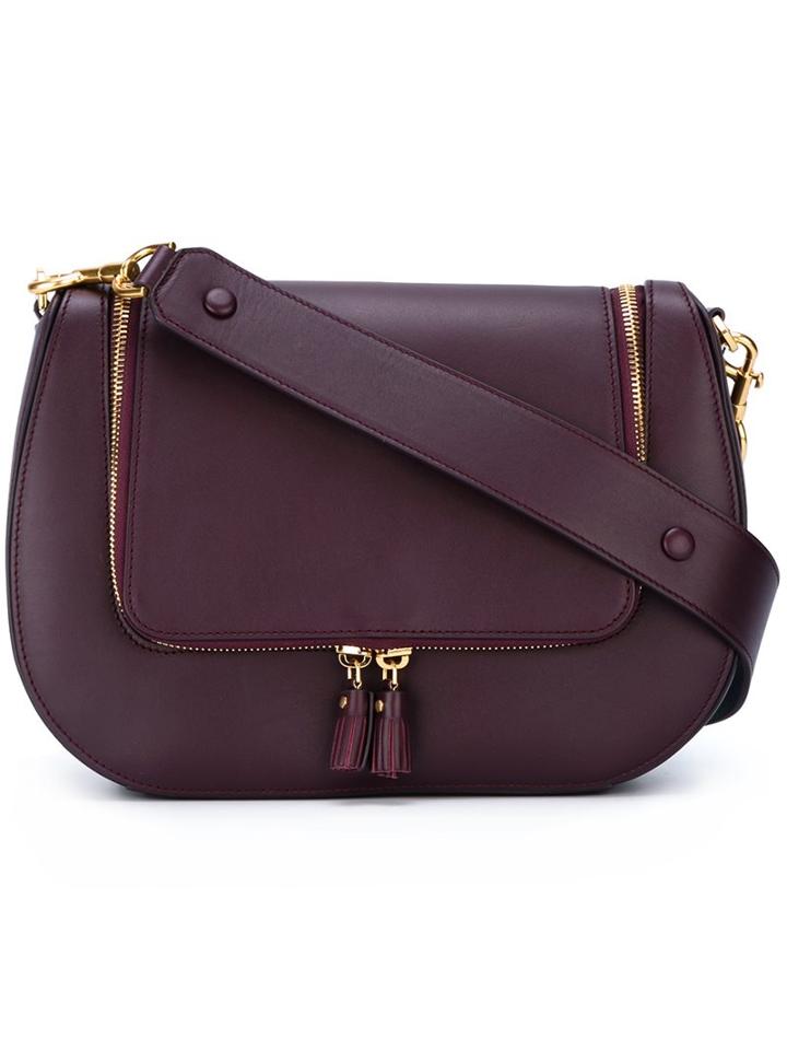 Anya Hindmarch Saddle Cross Body Bag, Women's, Red
