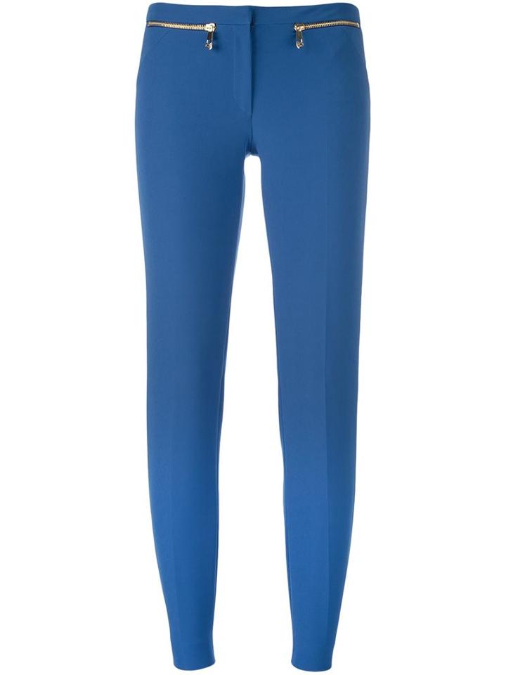 Versace Collection Low-waist Slim-fit Trousers