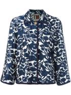 I'm Isola Marras Floral Print Jacket - Blue