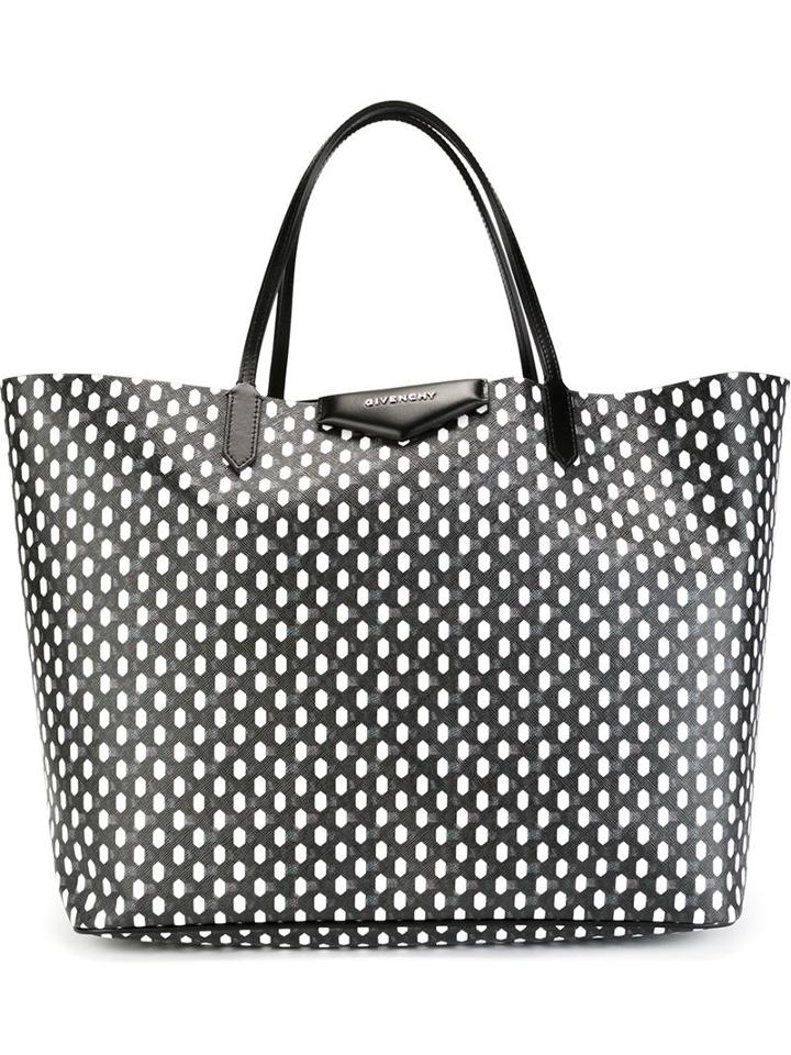 Givenchy Antigona Tote, Women's, Black, Polyurethane/polyester/cotton