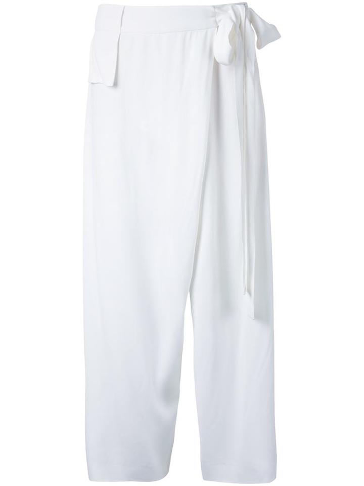 Ginger & Smart 'zenith' Trousers, Women's, Size: 12, White, Viscose