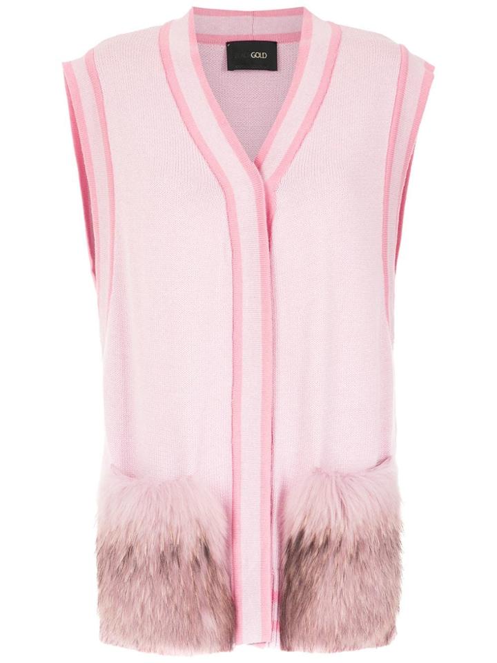 Andrea Bogosian Knitted Vest - Pink