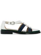 Toga Pulla Strapped Shoes - White