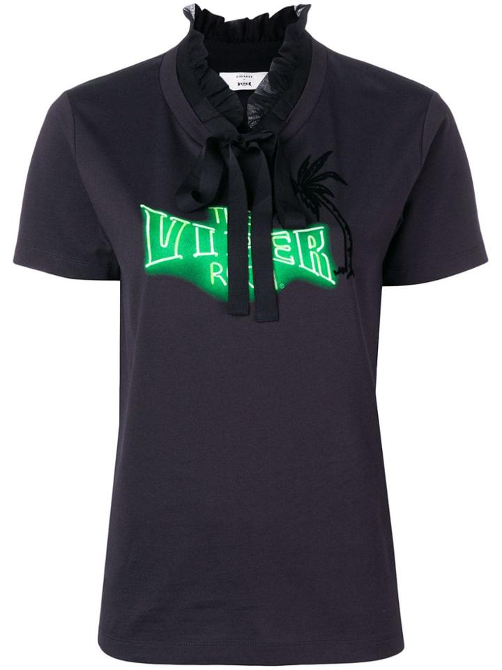 Coach Coach X The Viper Room Printed T-shirt - Black