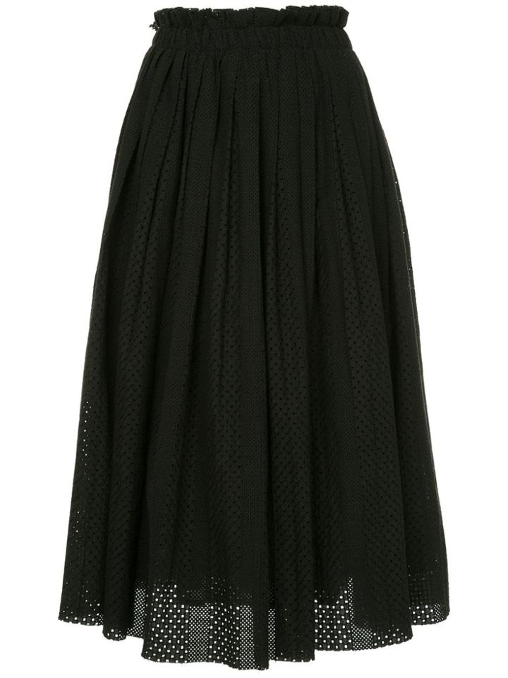 Onefifteen Fulll Fitted Skirt - Black