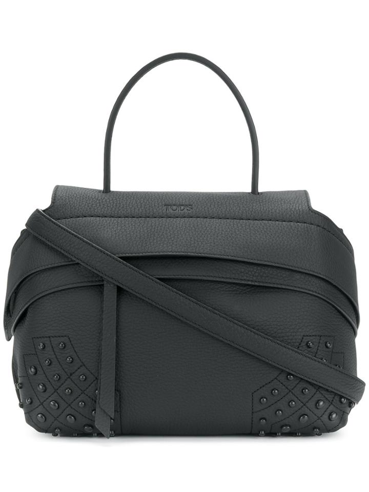 Tod's Wave Medium Tote - Black