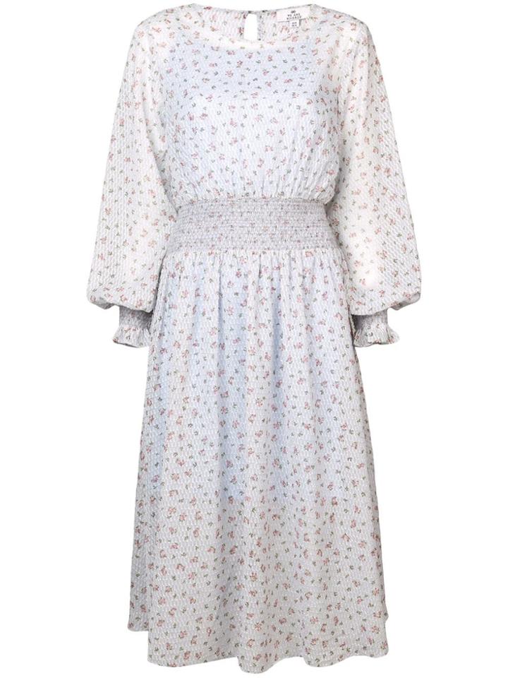We Are Kindred Rosette Midi Dress - Blue