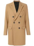 Ami Alexandre Mattiussi Double Breasted Coat - Neutrals