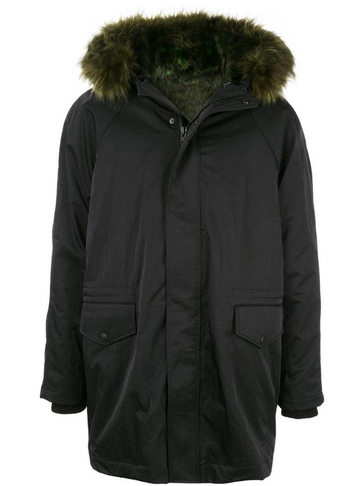 Opening Ceremony Padded Parka Coat - Black