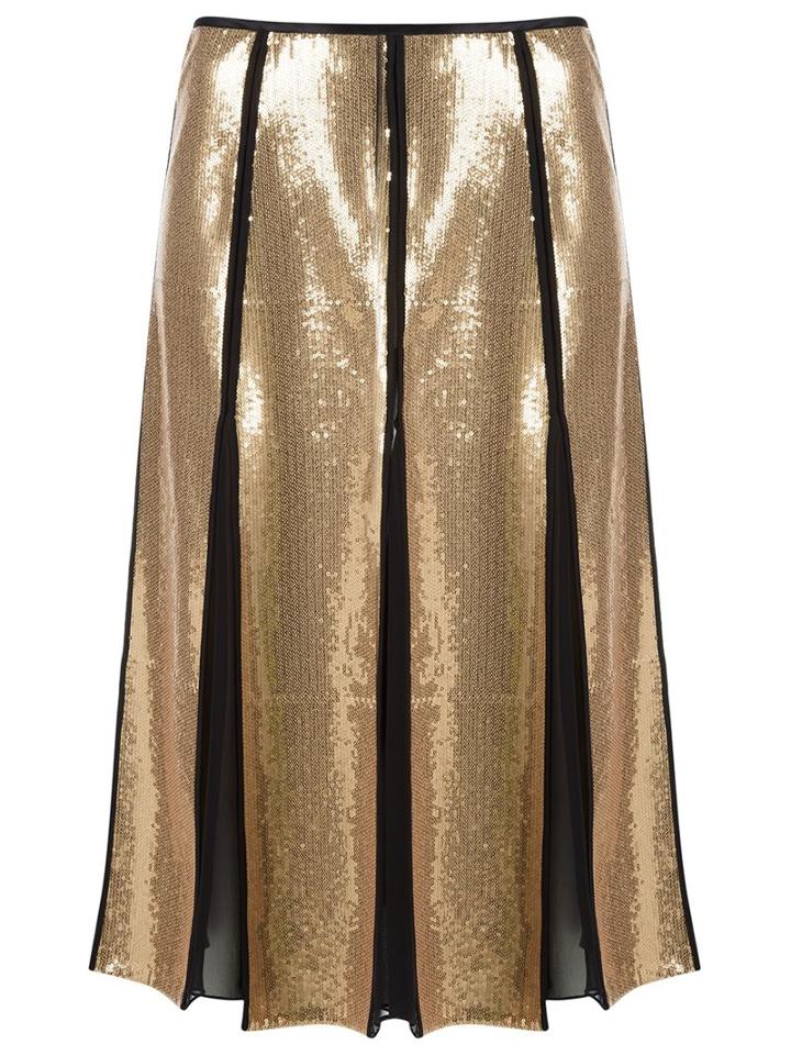 Reinaldo Lourenço Embroidered Midi Skirt
