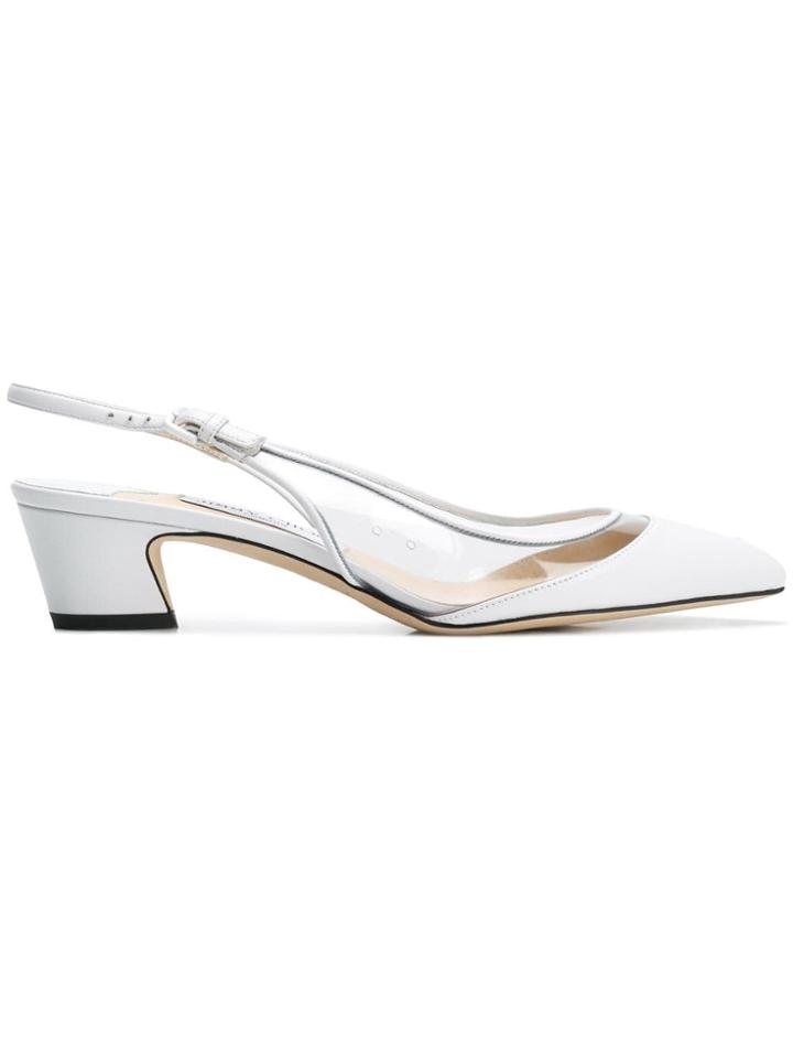 Jimmy Choo Gemma 40 Pumps - White