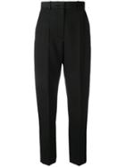 Joseph Electra Micro-grain Trousers - Black