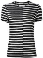 Frame Denim Striped T-shirt - Black