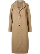Barbara Casasola Single-breasted Coat - Brown