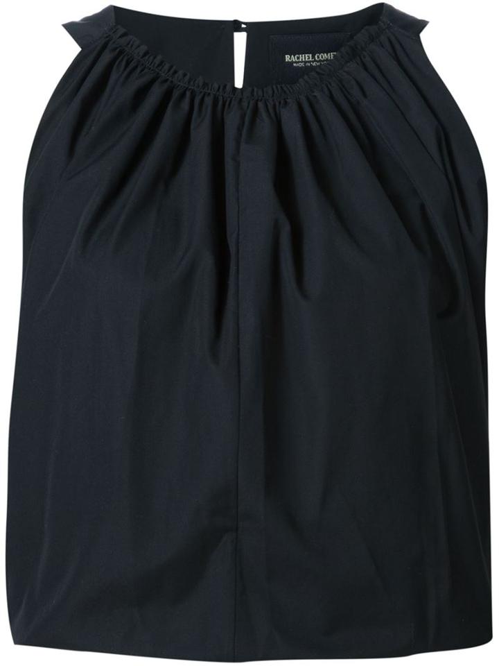Rachel Comey Gathered Neck Crop Top