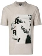 Giorgio Armani Graphic Print T-shirt - Neutrals