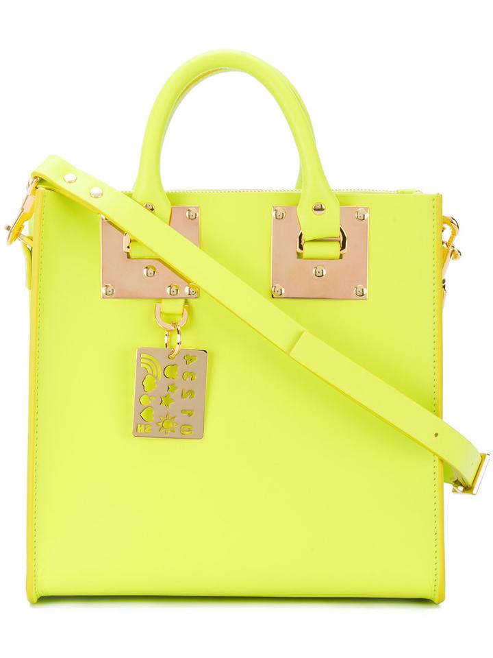 Sophie Hulme - Albion Mini Tote - Women - Calf Leather - One Size, Green, Calf Leather