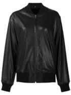 Peter Cohen Leather Bomber Jacket