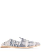 Pedro Garcia Sumi Tie Due Yoshi Loafers - Blue