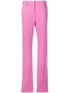 Msgm High-waisted Trousers - Pink