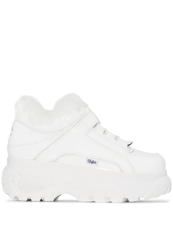 Buffalo Chunky Flatform Sneakers - White