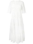 Zimmermann 'oleander' Lace Dress, Women's, Size: 2, White, Cotton/polyester/spandex/elastane