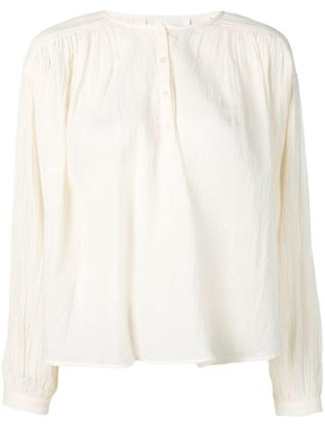 Les Coyotes De Paris Sophie Blouse - Neutrals