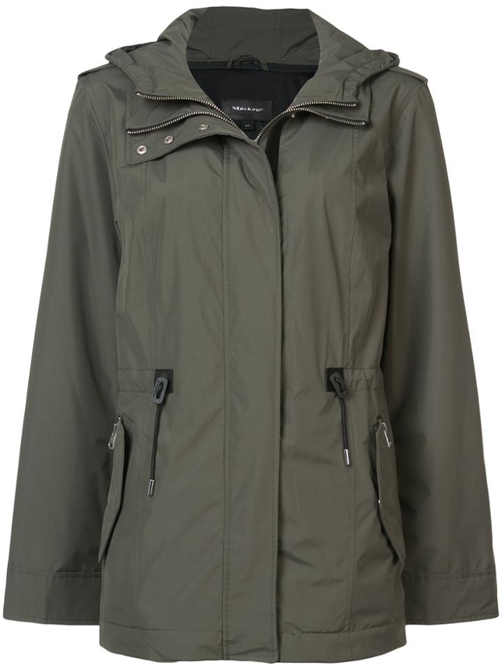 Mackage Cropped Parka Jacket - Green