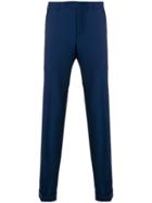 Canali Roll-up Hem Trousers - Blue