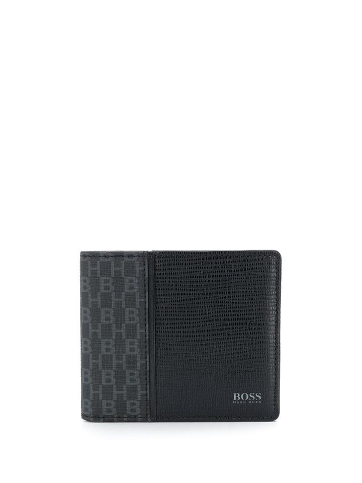 Boss Hugo Boss Foldover Logo Wallet - Black