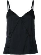Alexander Wang Fishing Line Cami, Women's, Size: 4, Black, Viscose