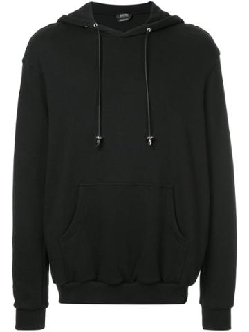 Selfmade By Gianfranco Villegas Embroidered Logo Hoodie - Black