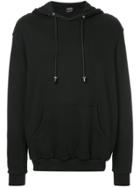 Selfmade By Gianfranco Villegas Embroidered Logo Hoodie - Black