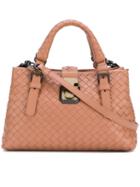 Bottega Veneta Dahlia Leather Handbag - Neutrals