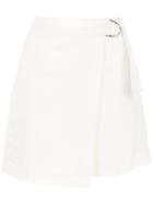 Mara Mac Linen Skirt - White
