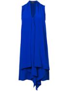 Derek Lam Sleeveless Handkerchief Dress - Blue