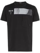 Stone Island Shadow Project Cxado 7019 Print Cotton T-shirt - Black