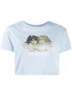 Fiorucci Cherub Logo T-shirt - Blue