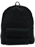 Yohji Yamamoto Logo Backpack - Black
