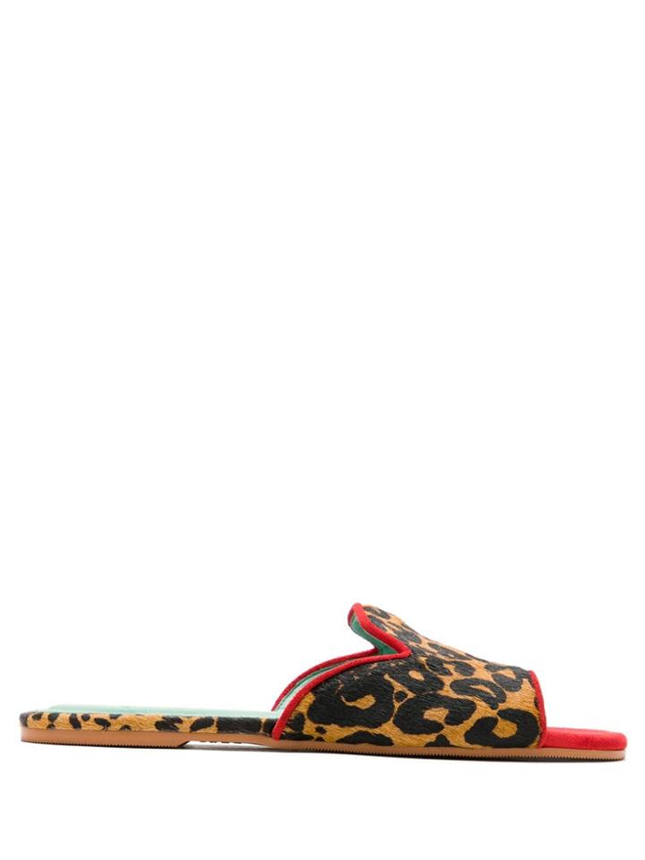 Blue Bird Shoes Onça Itacaré Slides - Multicolour